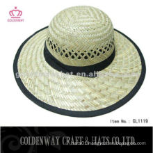 fashion round top straw hat